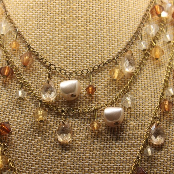 Triple Layer Necklace - Picture 2 of 4